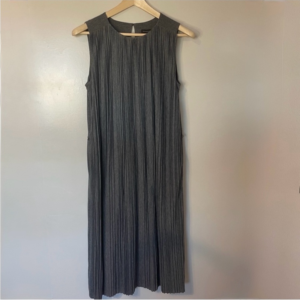 Banana Republic Charcoal Midi Dress